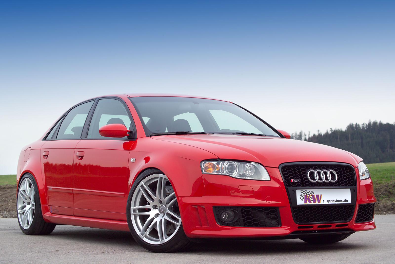 KW Height Adjustable Springs Kit (Lowering springs) AUDI A4 (8EC, B7) 11/2004-06/2008