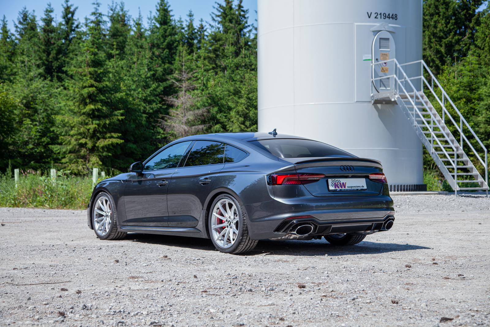 KW Coilover suspension V3 inox AUDI A5 (F53, F5P) 06/2016- (352100BS)