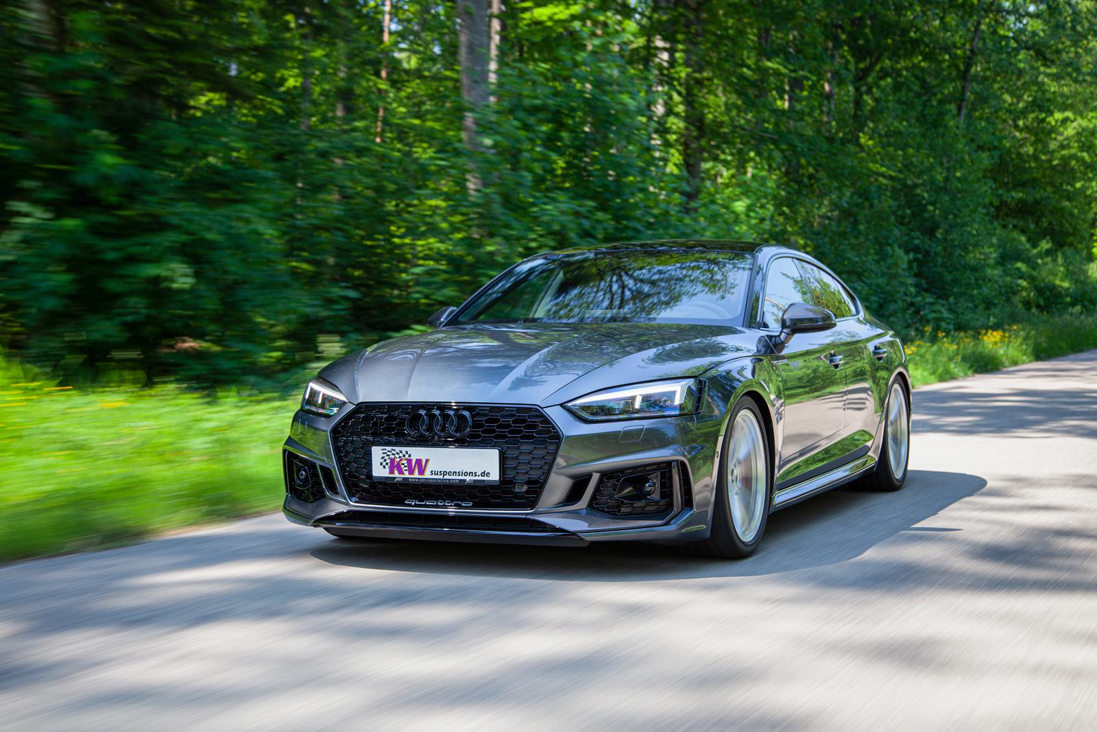 KW Coilover suspension V4 (incl. deactivation for electronic dampers) AUDI A5 (F53, F5P) 06/2016-