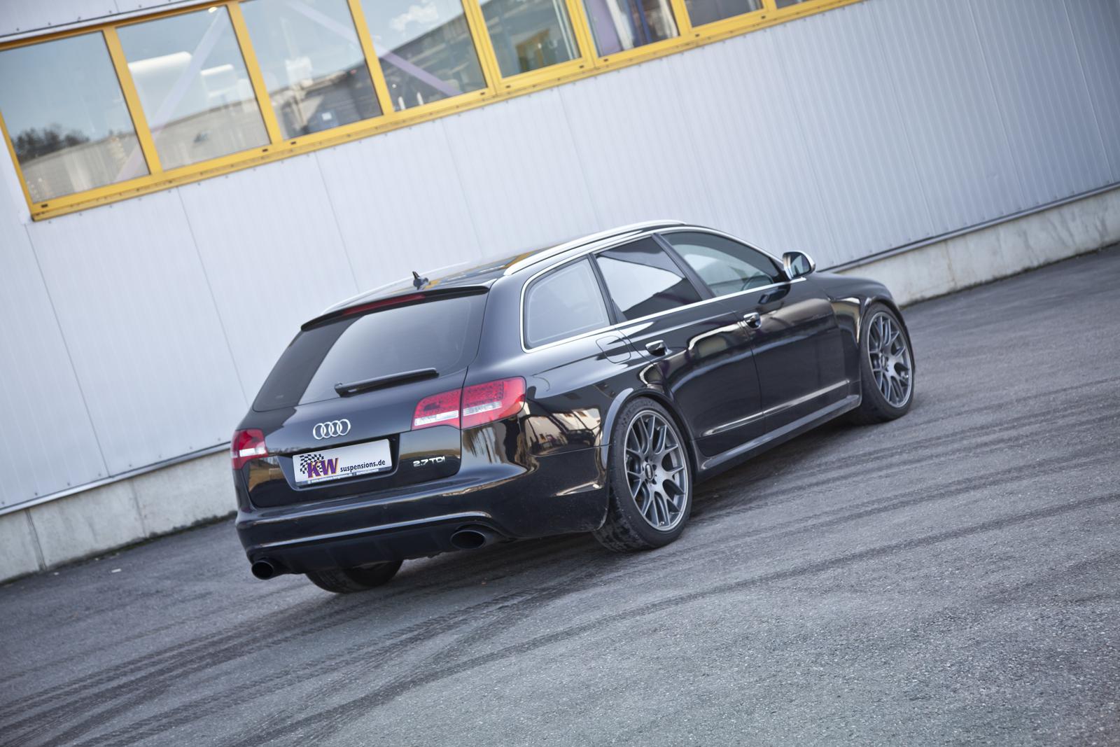 KW Coilover suspension V3 inox (incl. deactivation for electronic dampers) AUDI A6 Avant (4F5, C6) 11/2004-08/2011