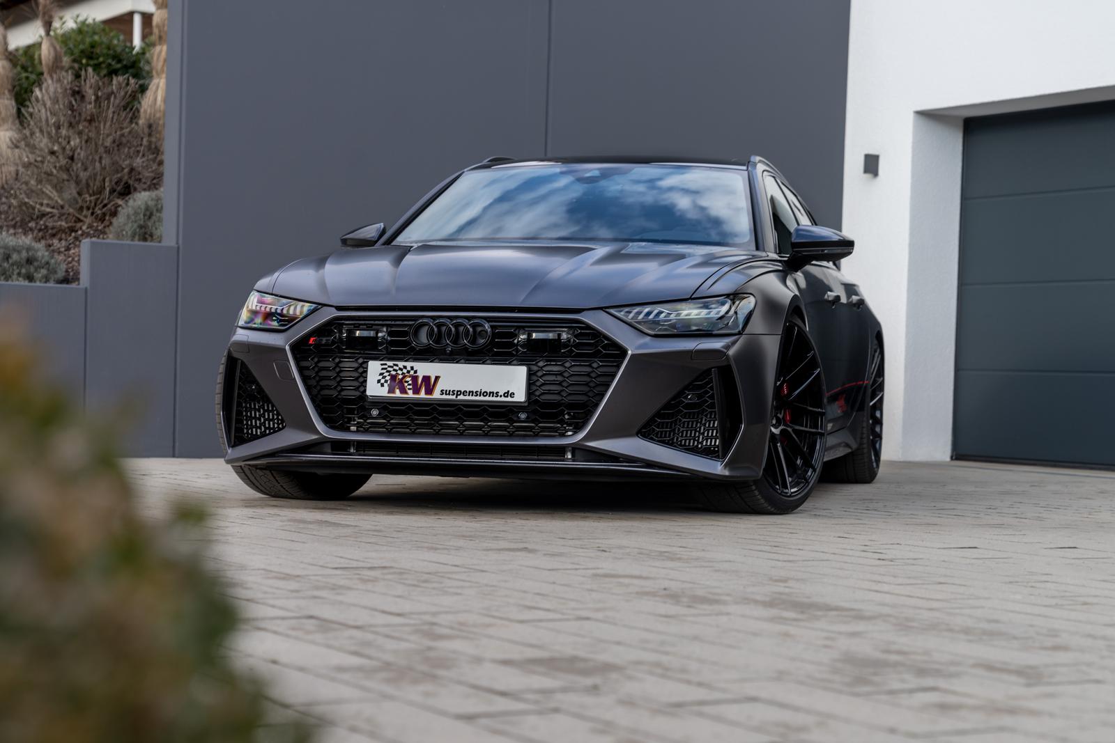 KW Coilover suspension V3 inox AUDI A6 Avant (4F5, C6) 11/2004-08/2011 (3521000L)