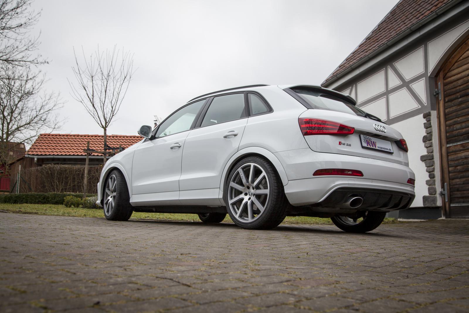 KW Coilover suspension V3 inox (incl. deactivation for electronic dampers) AUDI Q3 (8UB, 8UG) 06/2011-10/2018