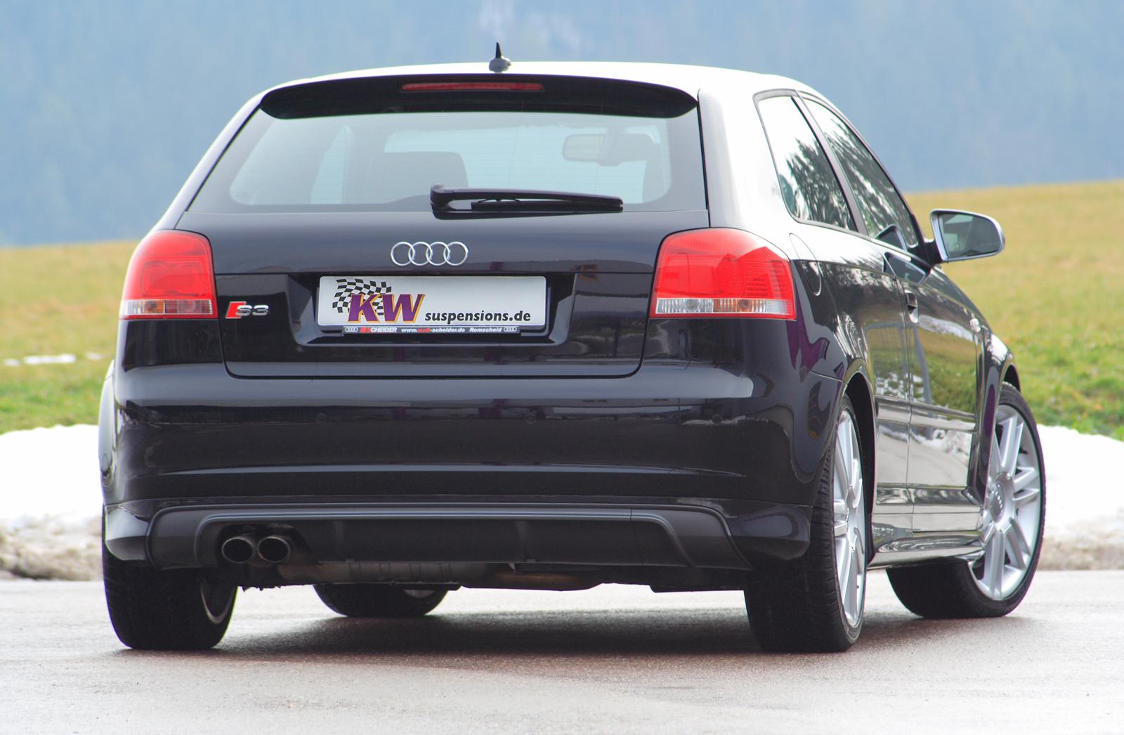 KW Coilover suspension V3 Clubsport incl. top mounts AUDI A3 (8P1) 05/2003-12/2013