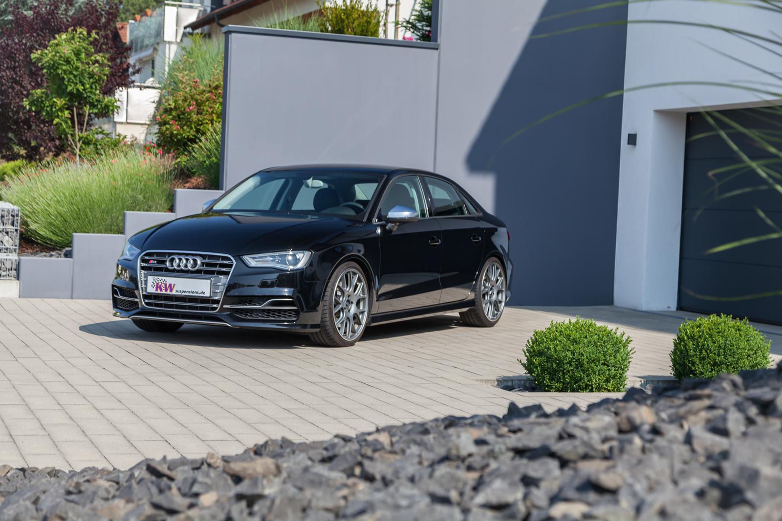 KW DDC - ECU coilovers inox AUDI A3 Limousine (8VS, 8VM) 05/2013-