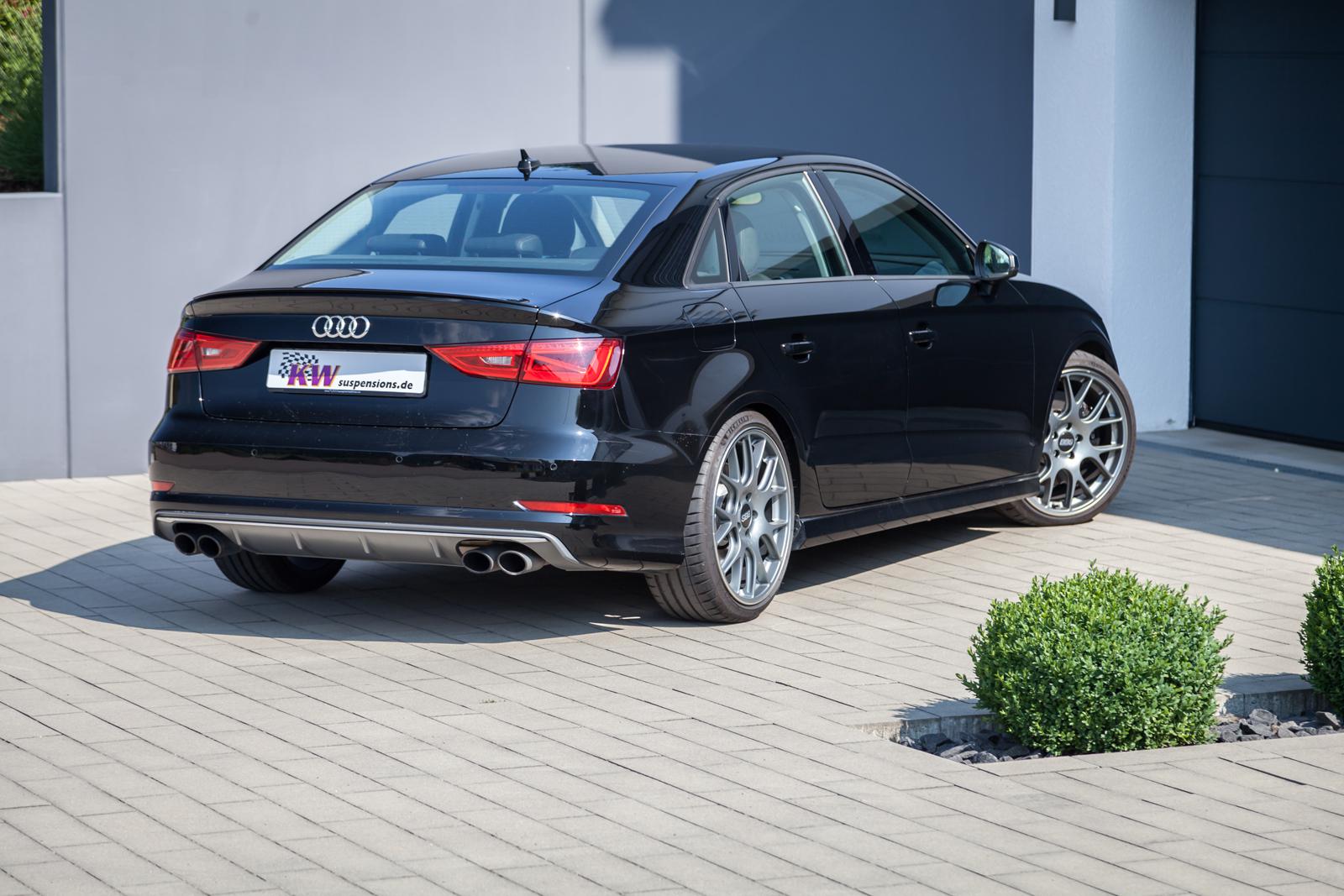 KW DDC - ECU coilovers inox AUDI A3 Limousine (8VS, 8VM) 05/2013-