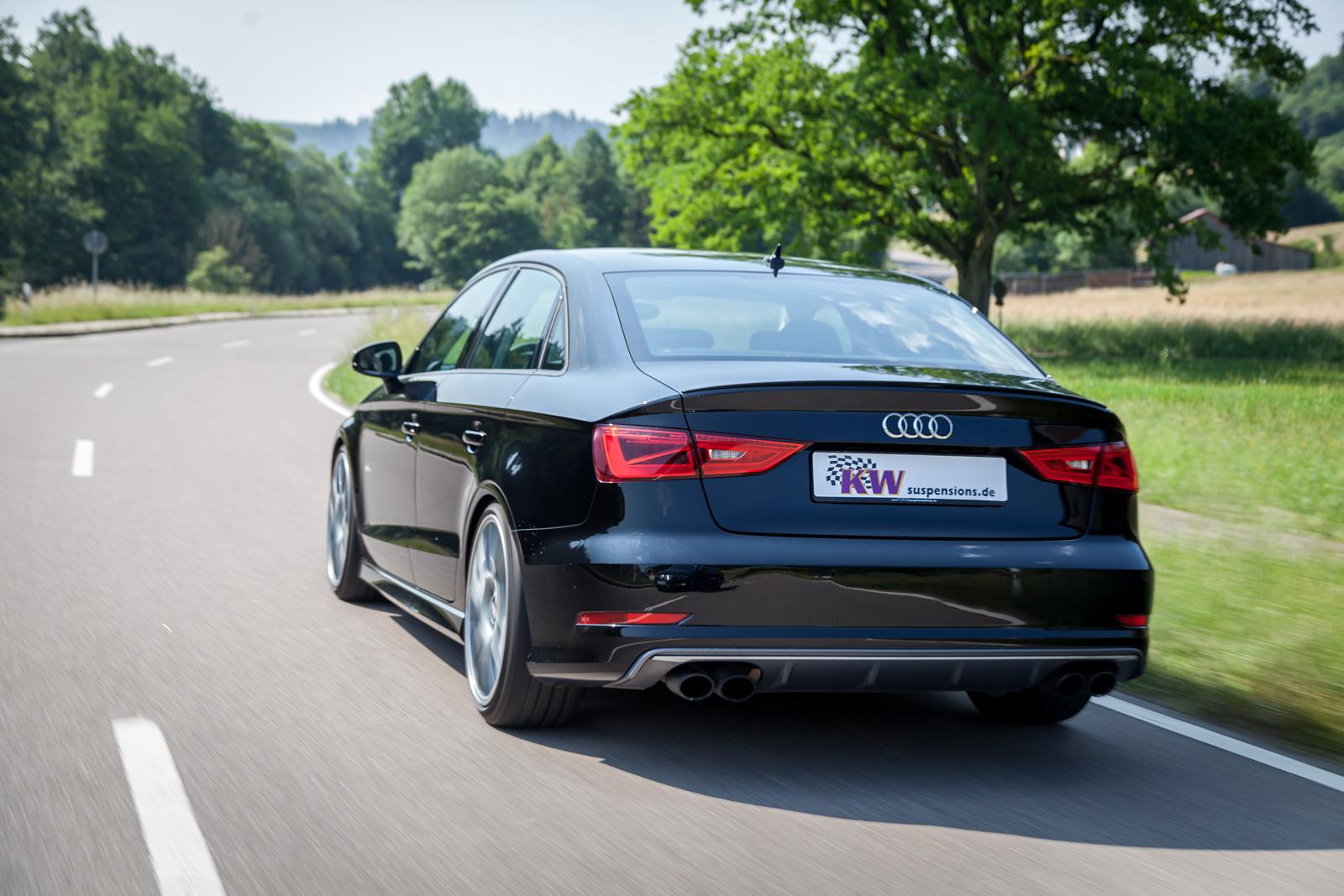 KW Coilover suspension V3 inox AUDI A3 Limousine (8VS, 8VM) 05/2013- (3521000M)