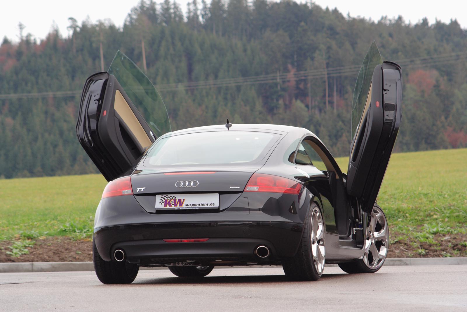 KW Coilover suspension V3 inox (incl. deactivation for electronic dampers) AUDI TT (8J3) 07/2006-01/2015 (35281036)