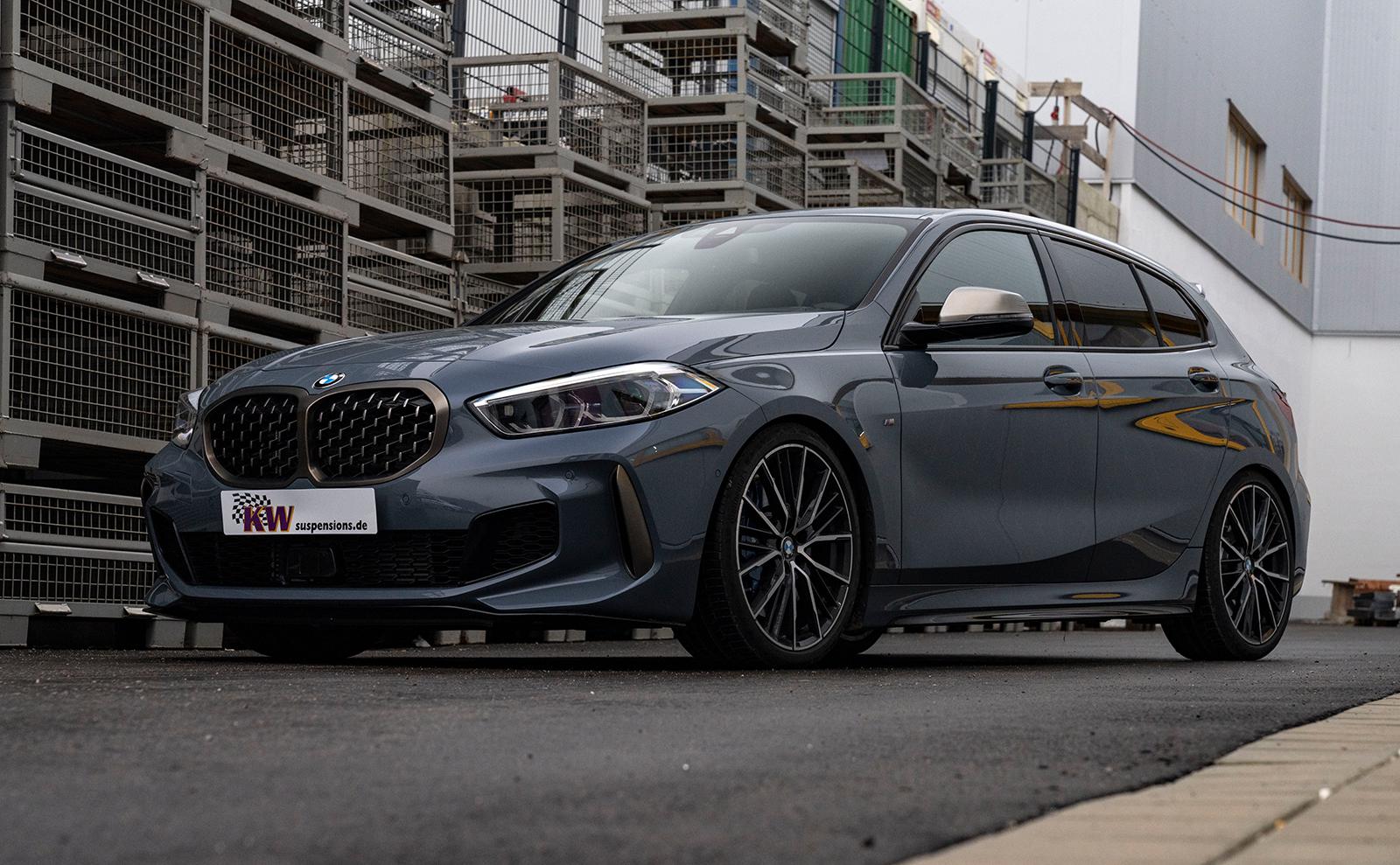 KW Coilover suspension V3 inox (incl. deactivation for electronic dampers) BMW 2 Active Tourer (F45) 11/2013-