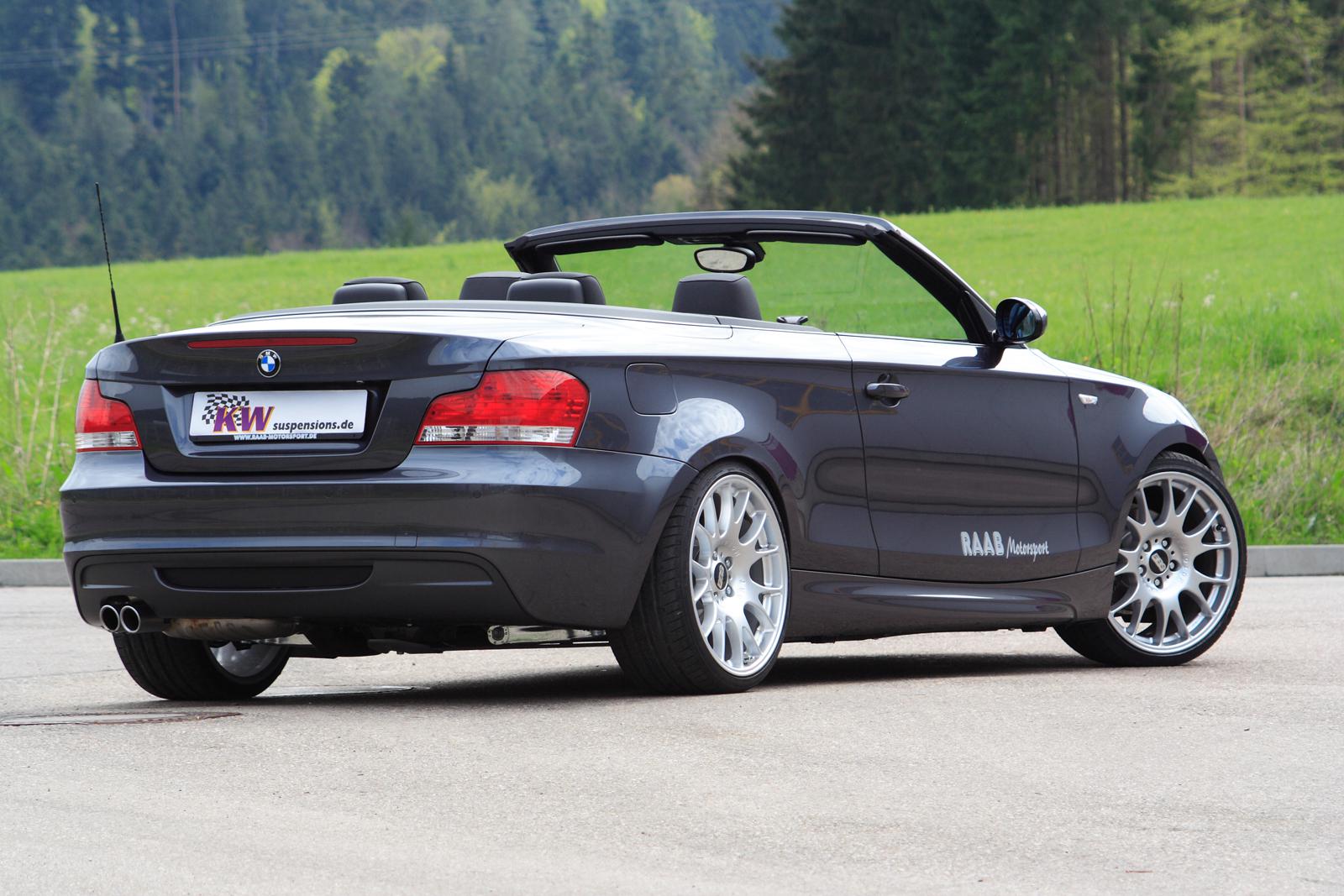 KW Coilover suspension V1 inox BMW 1 Convertible (E88) 12/2007-12/2013