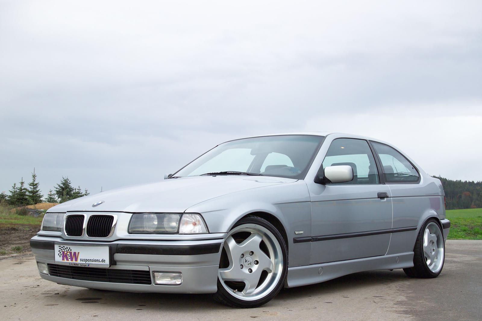 KW Coilover suspension V3 inox BMW 3 Compact (E36) 01/1994-08/2000