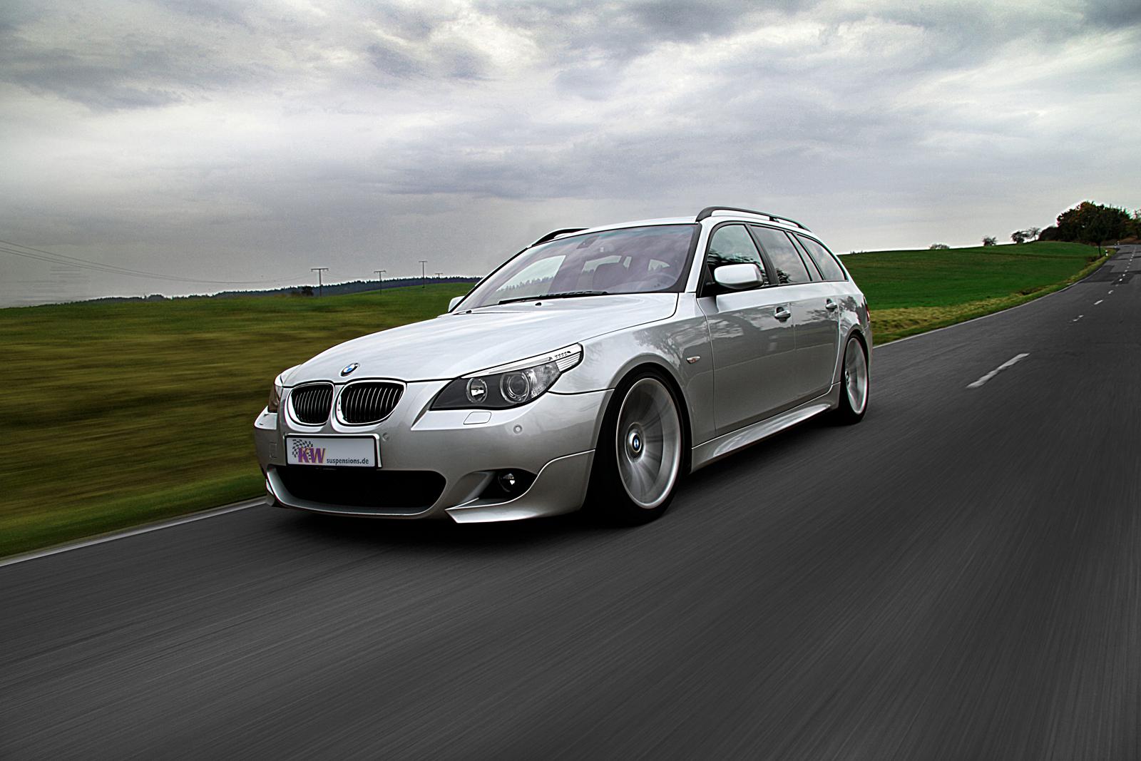 KW Coilover suspension V3 inox BMW 5 Touring (E61) 03/2004-12/2010 (35220074)