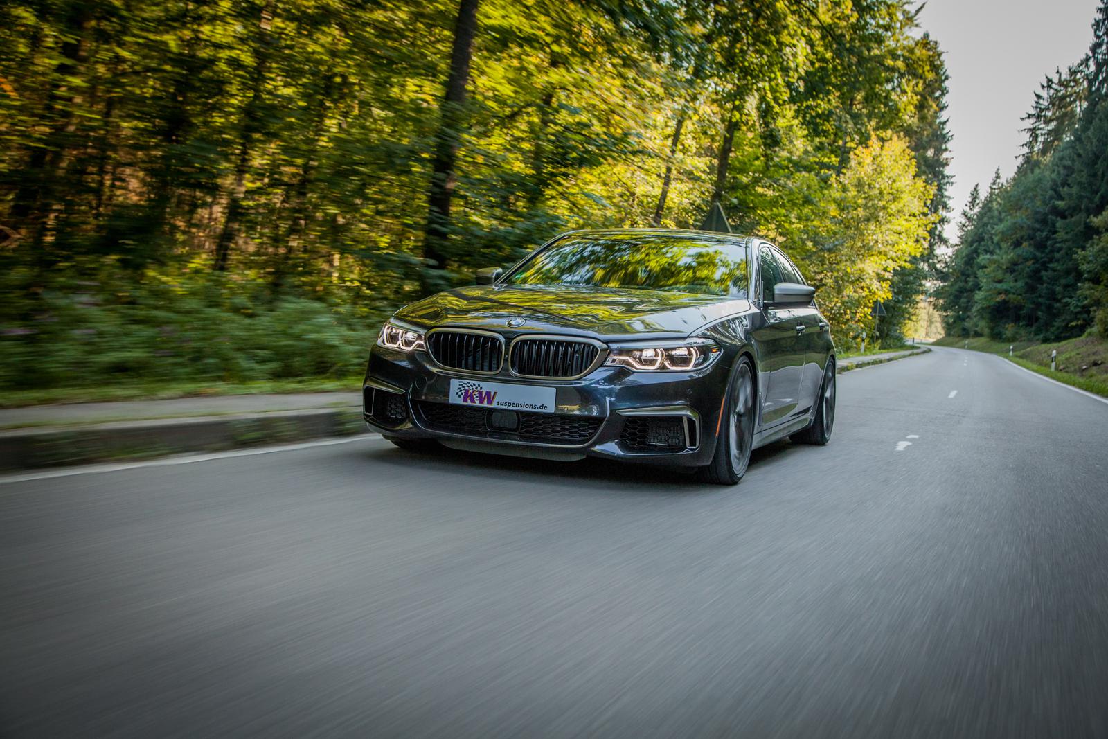 KW Coilover suspension V3 inox (incl. deactivation for electronic dampers) BMW 5 (G30, F90) 09/2016- (352200BZ)