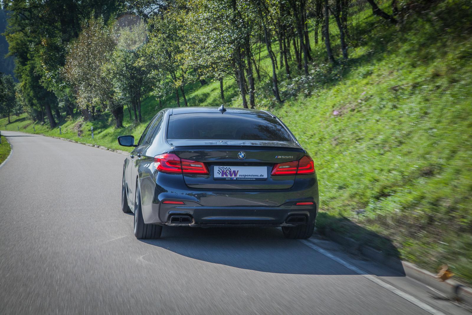 KW Coilover suspension V3 inox (incl. deactivation for electronic dampers) BMW 5 (G30, F90) 09/2016- (352200BZ)