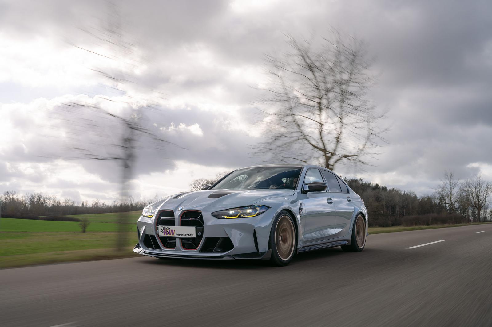 KW Coilover suspension V5 Clubsport incl. top mounts (incl. deactivation for electronic dampers) for BMW Series 3 (G20, G80) G3L 11/2018-