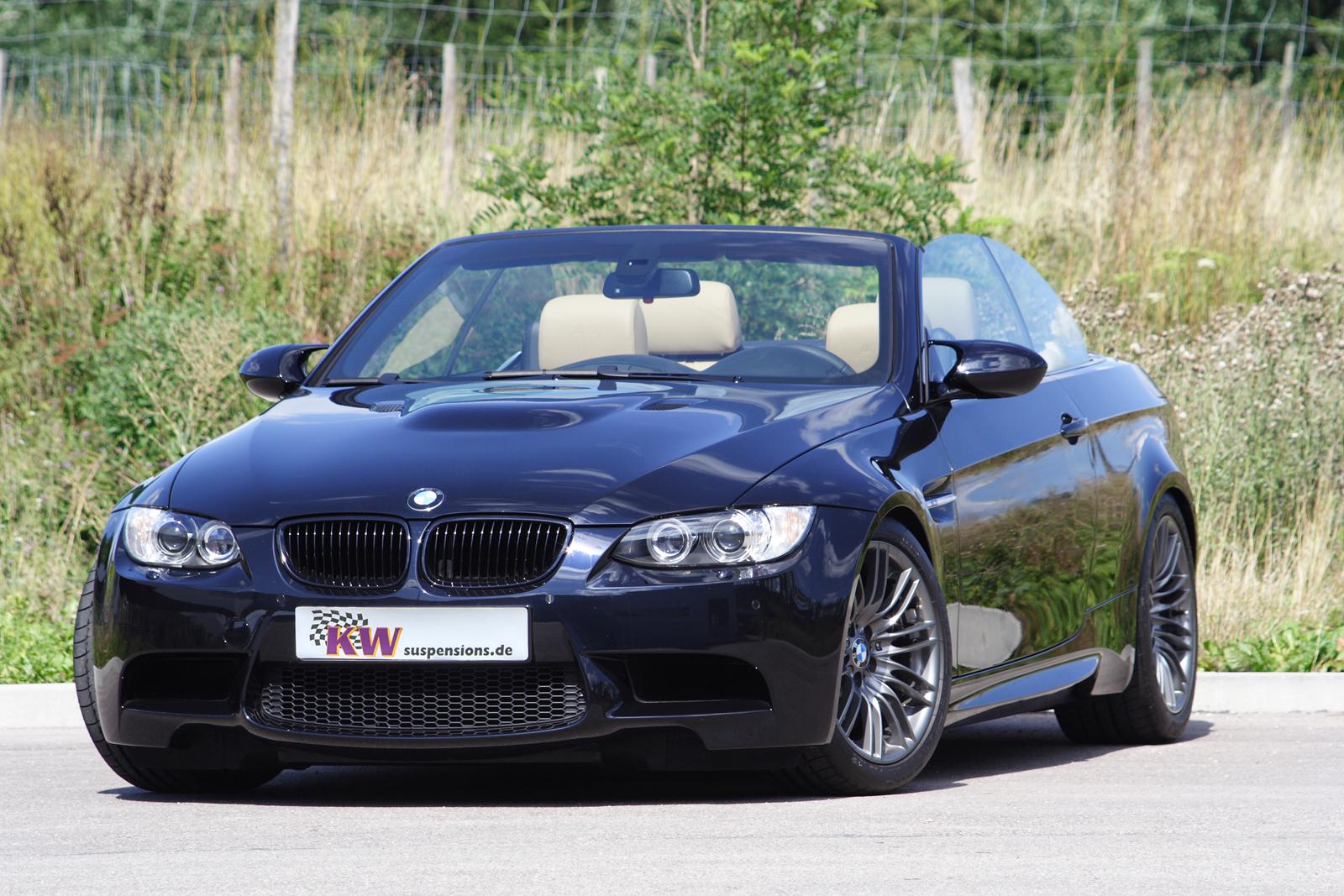 KW Coilover suspension V1 inox (incl. deactivation for electronic dampers) BMW 3 Cabriolet (E93) 05/2006-12/2013
