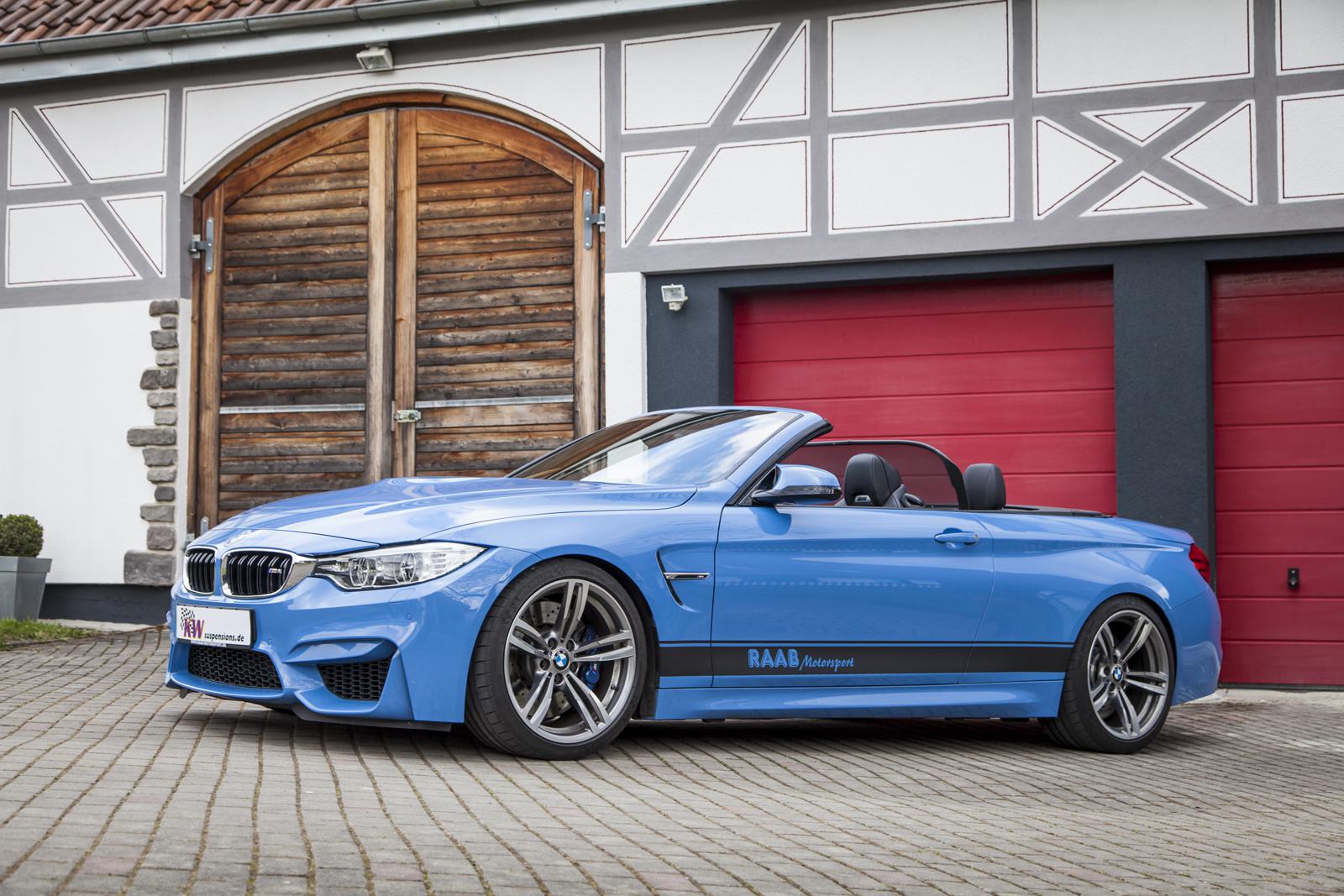 KW Coilover suspension V3 inox (incl. deactivation for electronic dampers) BMW 4 Convertible (F33, F83) 10/2013- (352200AW)