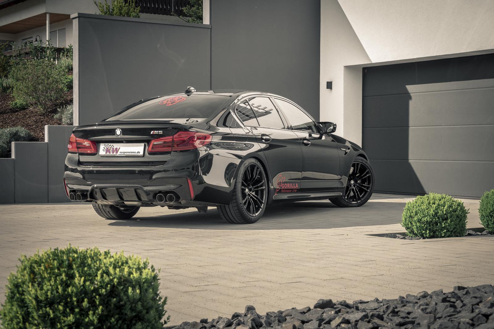 KW Coilover suspension V4 (incl. deactivation for electronic dampers) BMW 5 (G30, F90) 09/2016-