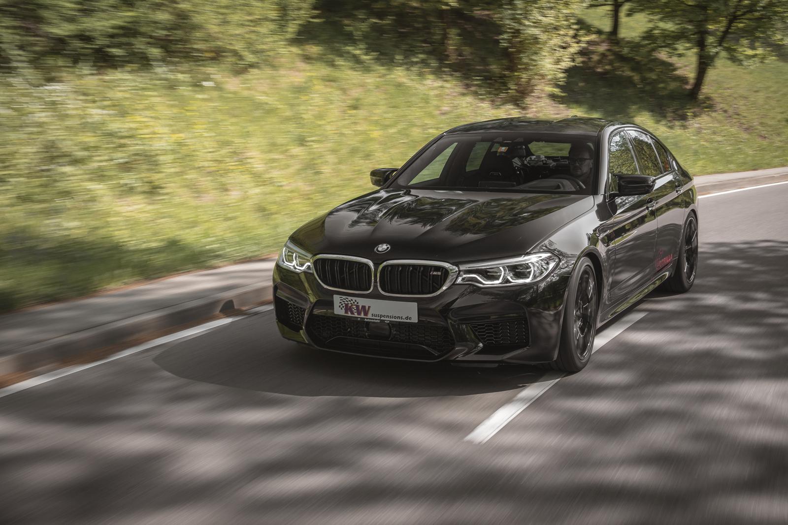 KW Coilover suspension V4 (incl. deactivation for electronic dampers) BMW 5 (G30, F90) 09/2016-