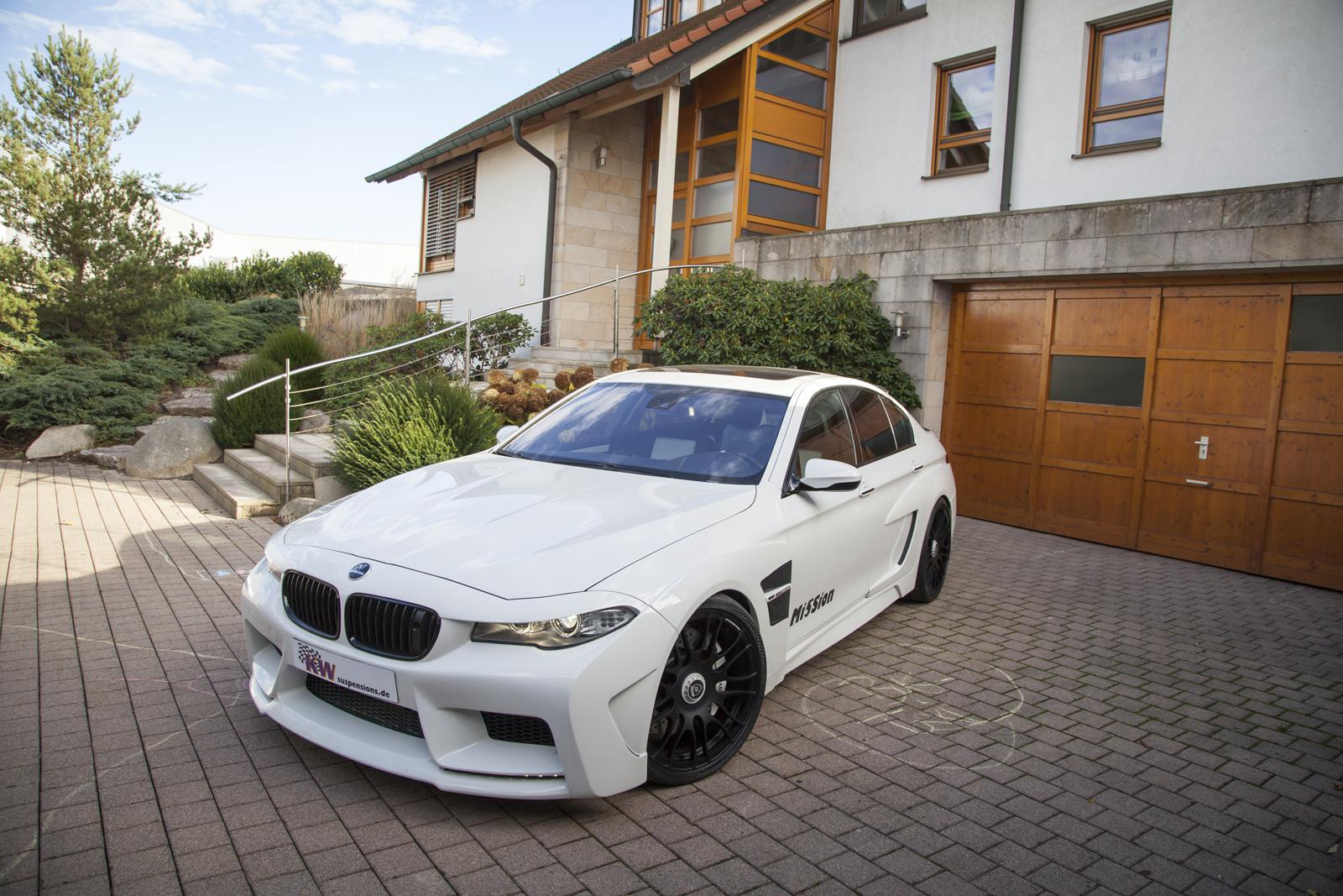 KW Coilover suspension V1 inox (incl. deactivation for electronic dampers) BMW 5 (E60) 12/2001-03/2010