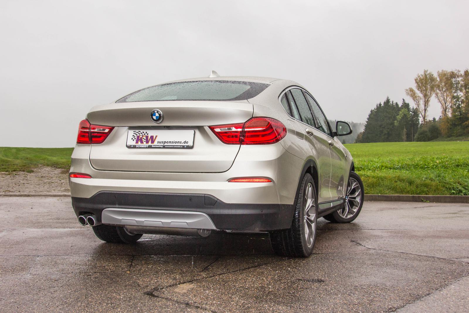 KW Coilover suspension V2 inox BMW X3 (F25) 09/2010-08/2017