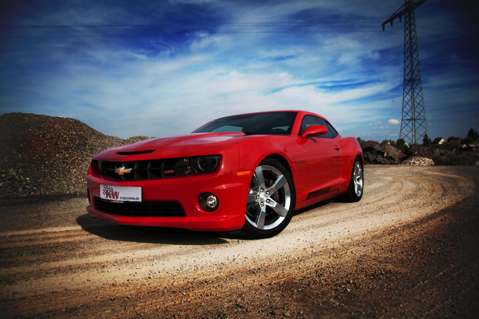 KW Coilover suspension V1 inox (incl. deactivation for electronic dampers) CHEVROLET CAMARO 02/2009-12/2015