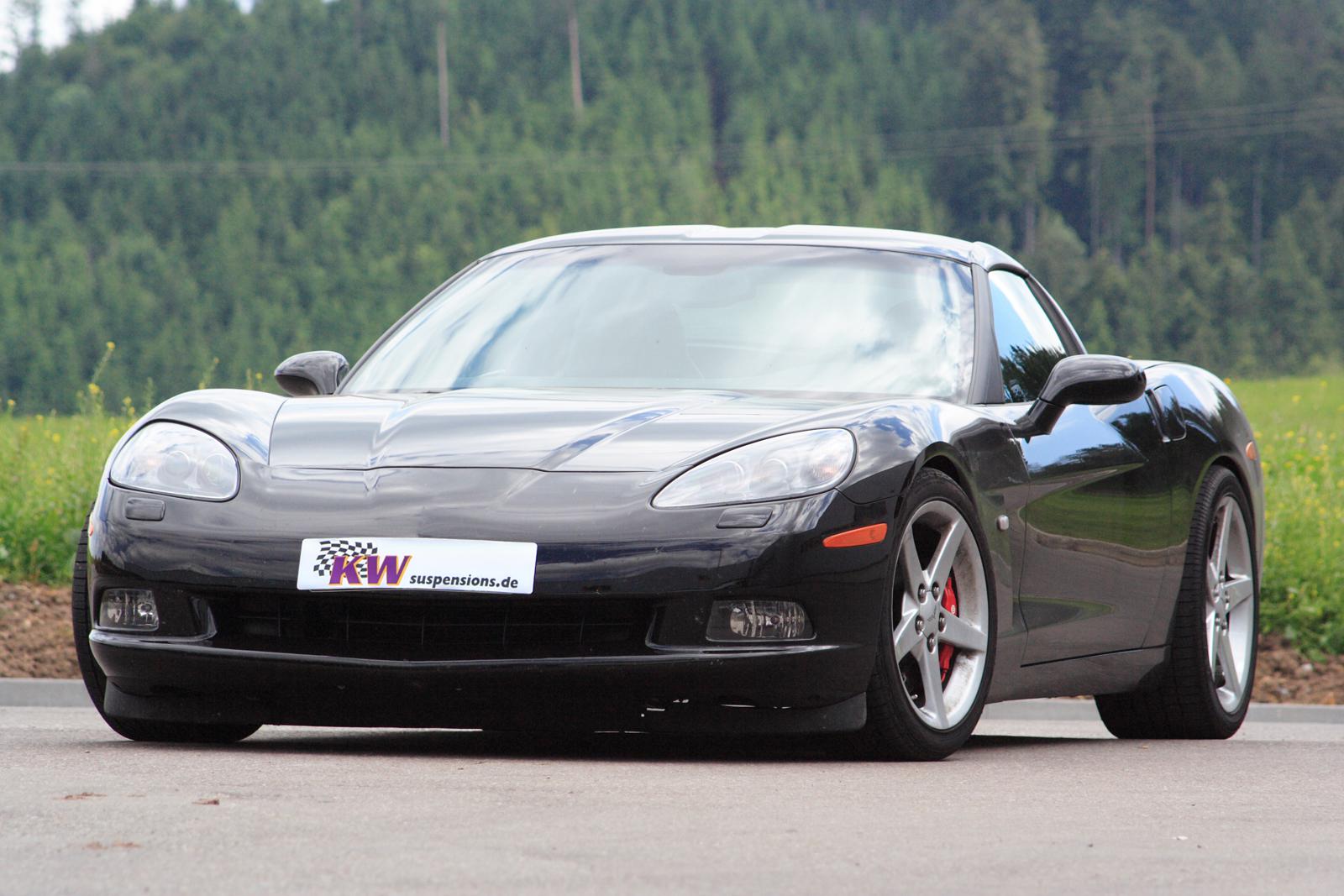 KW Coilover suspension V3 inox CHEVROLET CORVETTE (C6) 09/2004-