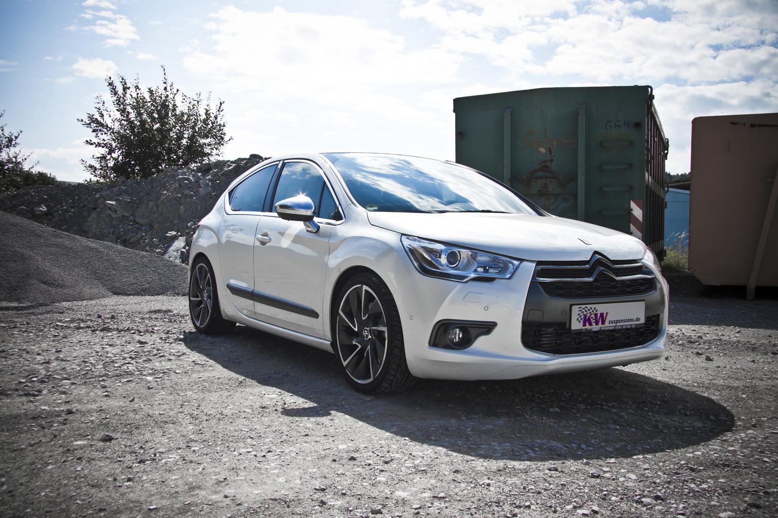 KW Coilover suspension V2 inox CITROEN DS4 03/2011-07/2015