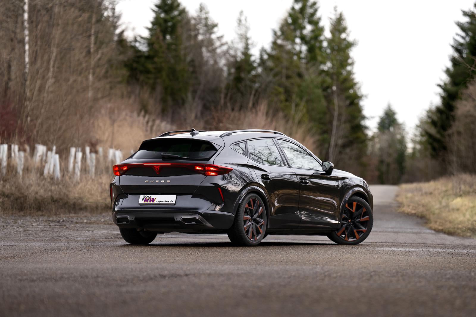 KW Coilover suspension V1 inox (incl. deactivation for electronic dampers) CUPRA FORMENTOR (KM7) 07/2020-