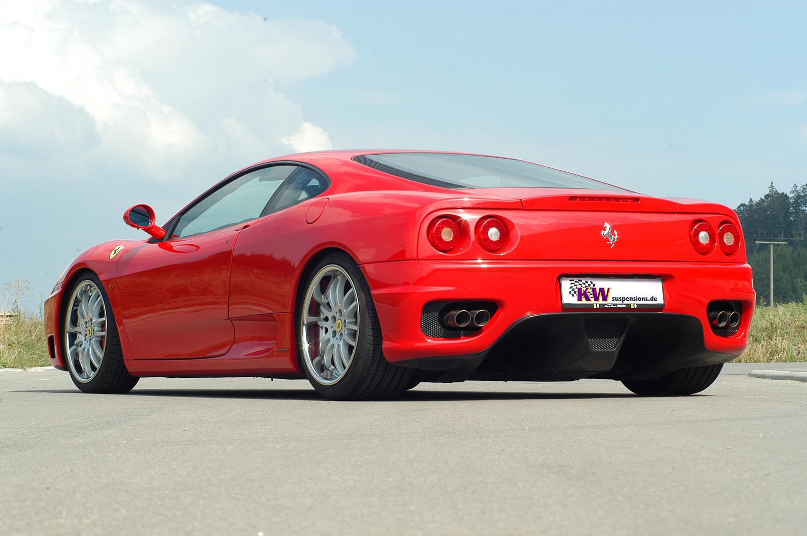 KW Coilover suspension V3 aluminium FERRARI 360 (F131) 03/1999-03/2005