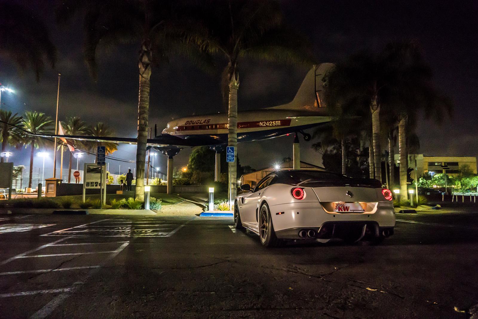 KW Coilover suspension V3 aluminium FERRARI 599 GTB/GTO 06/2006-