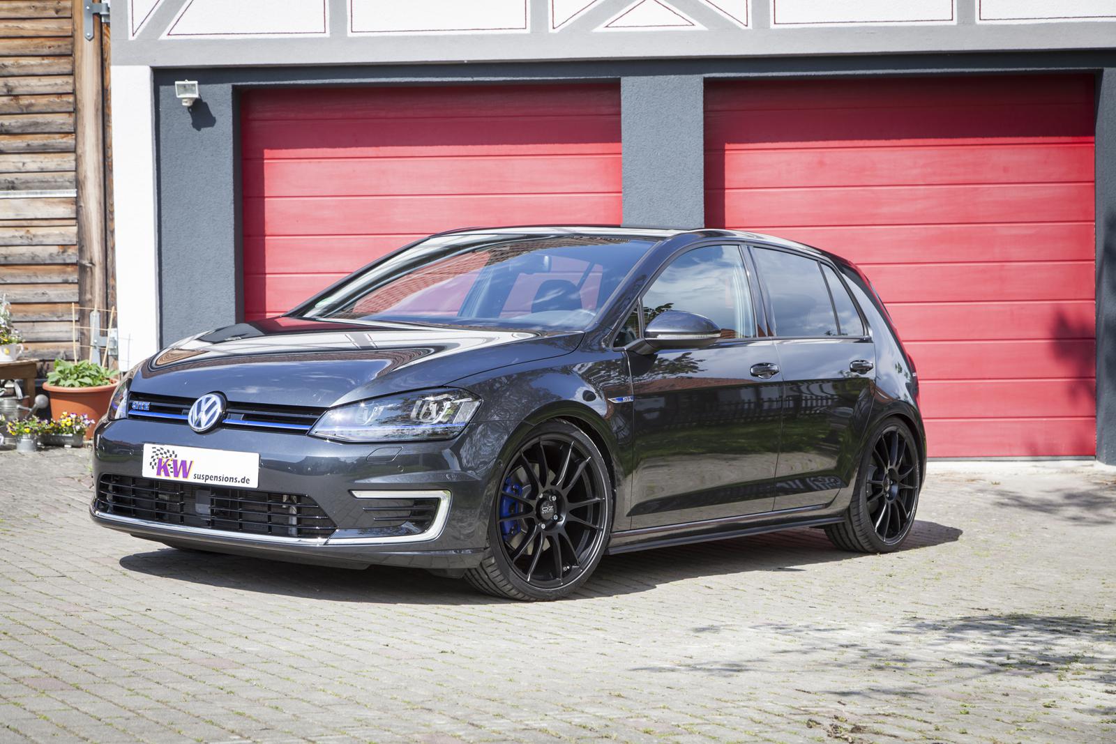 KW Coilover suspension V1 inox (incl. deactivation for electronic dampers) VW GOLF VII (5G1, BQ1, BE1, BE2) 08/2012- (102800AZ)