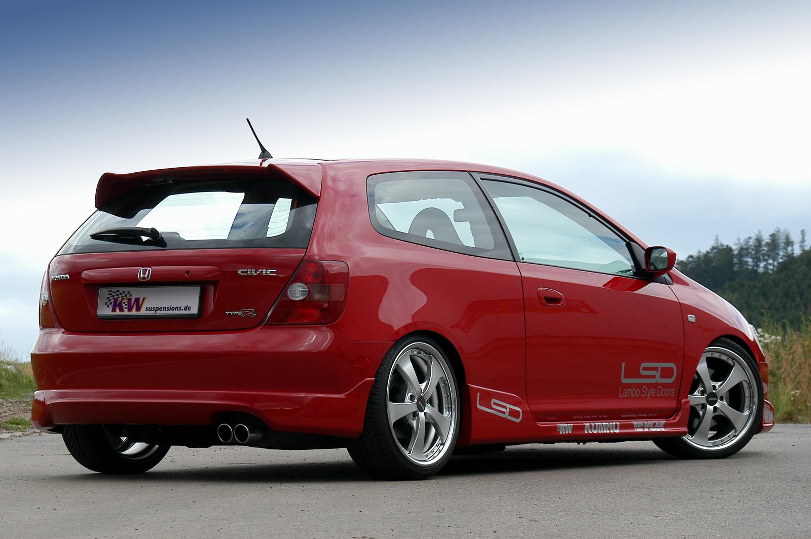 KW Coilover suspension V1 inox HONDA CIVIC VII Coupe (EM2) 02/2001-12/2005 (10250008)