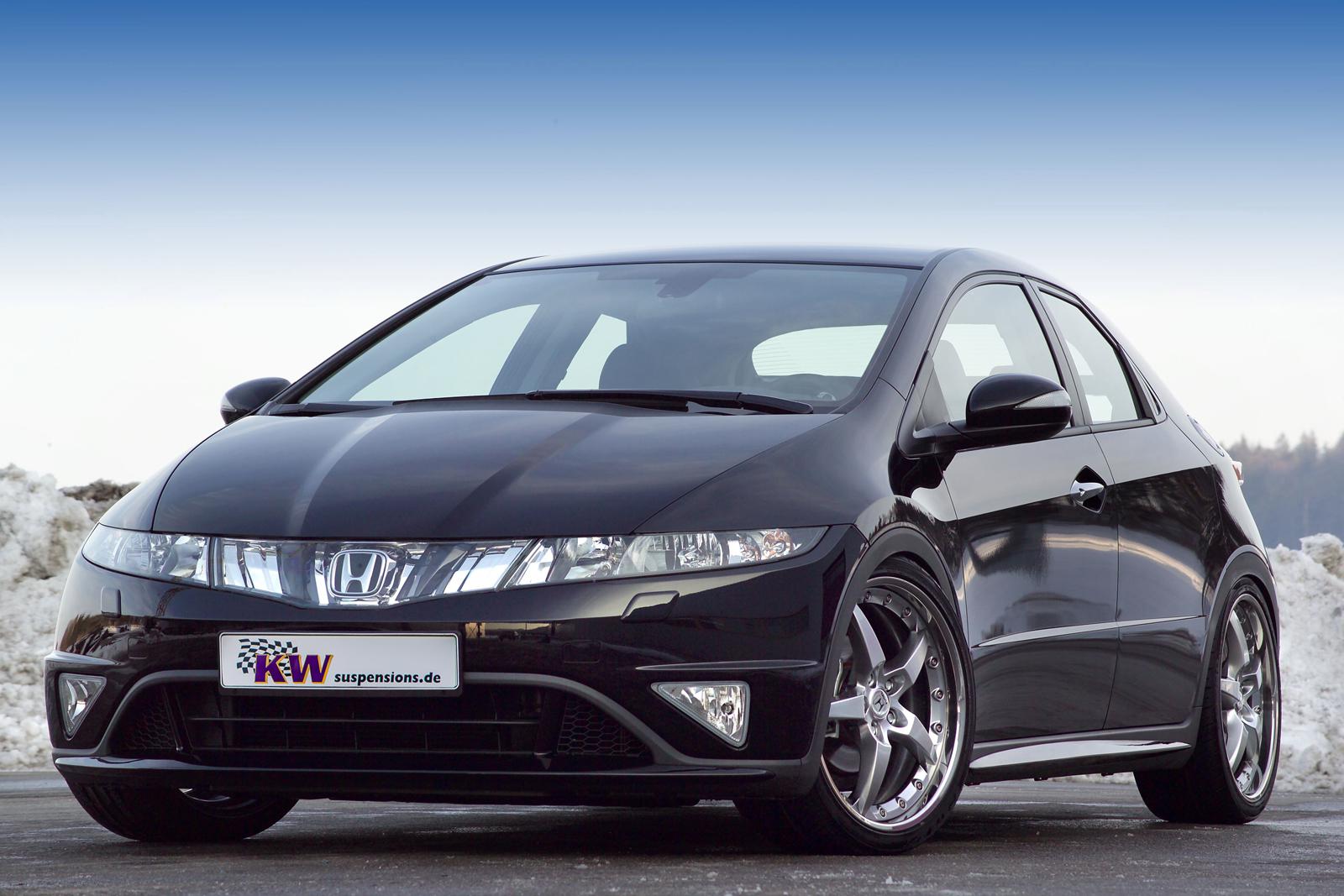 KW Coilover suspension V2 inox HONDA CIVIC VIII Hatchback (FN, FK) 09/2005- (15250017)