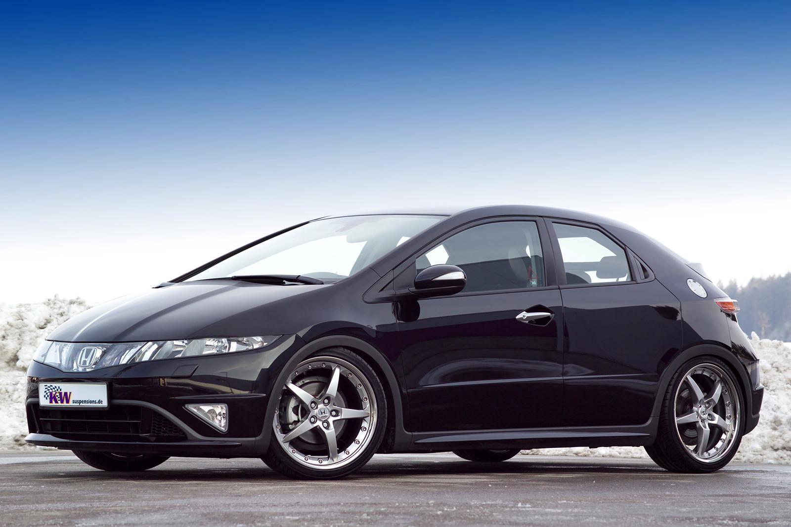 KW Coilover suspension V2 inox HONDA CIVIC VIII Hatchback (FN, FK) 09/2005- (15250017)