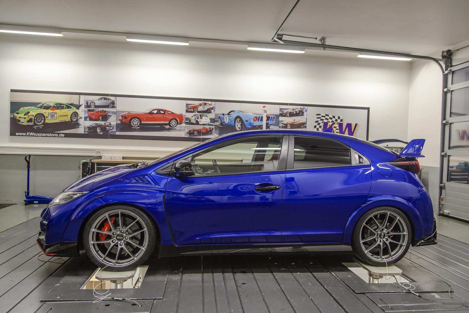 KW Coilover suspension V3 Clubsport incl. top mounts HONDA CIVIC IX (FK) 02/2012-