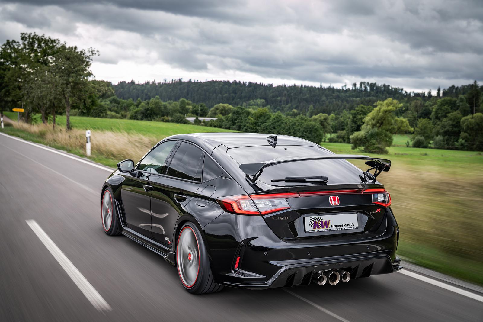 KW Coilover suspension V3 inox (incl. deactivation for electronic dampers) HONDA CIVIC X Hatchback (FC_, FK_) 09/2016-