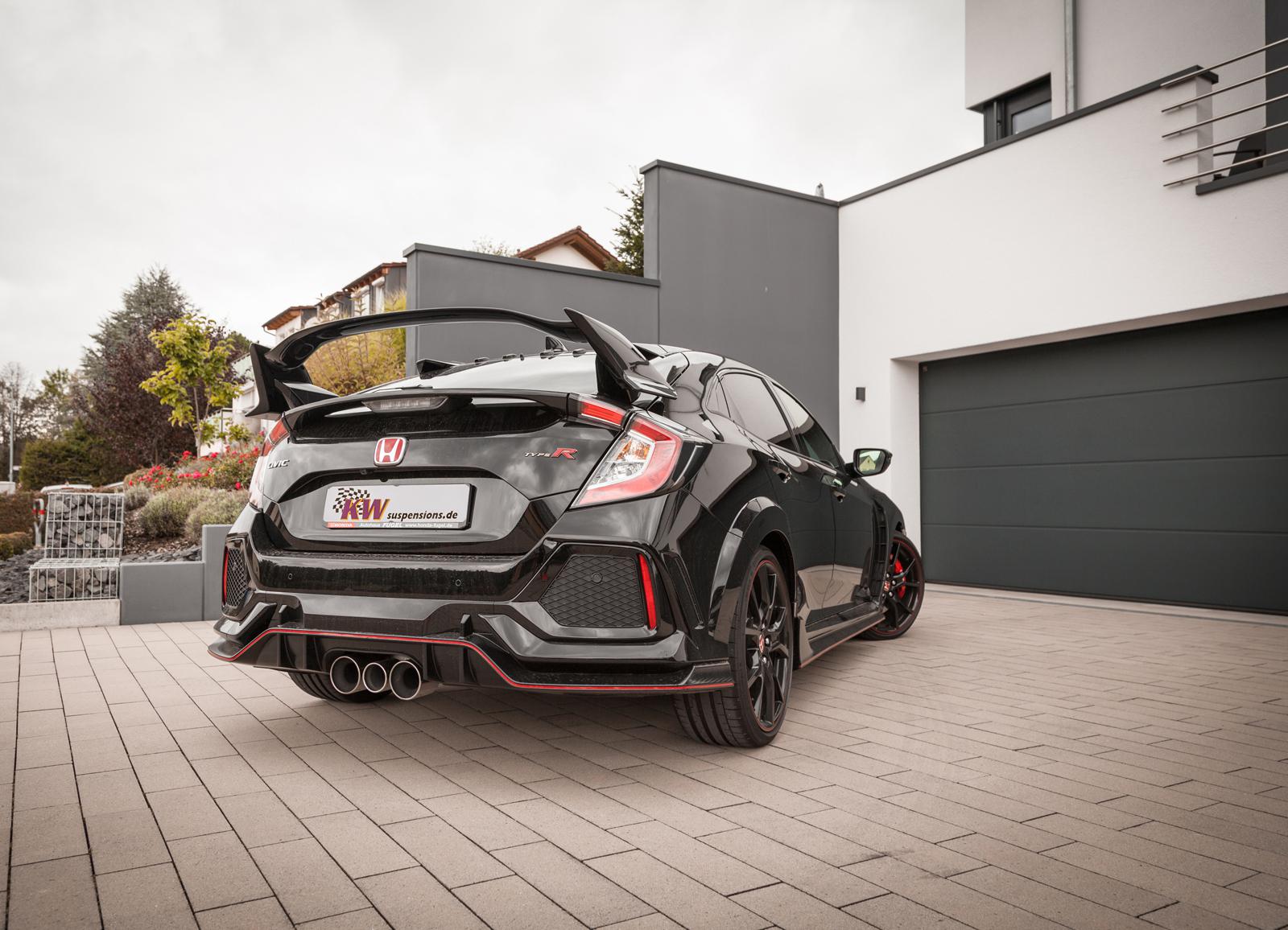 KW Coilover suspension V3 inox (incl. deactivation for electronic dampers) HONDA CIVIC X Hatchback (FC_, FK_) 09/2016-