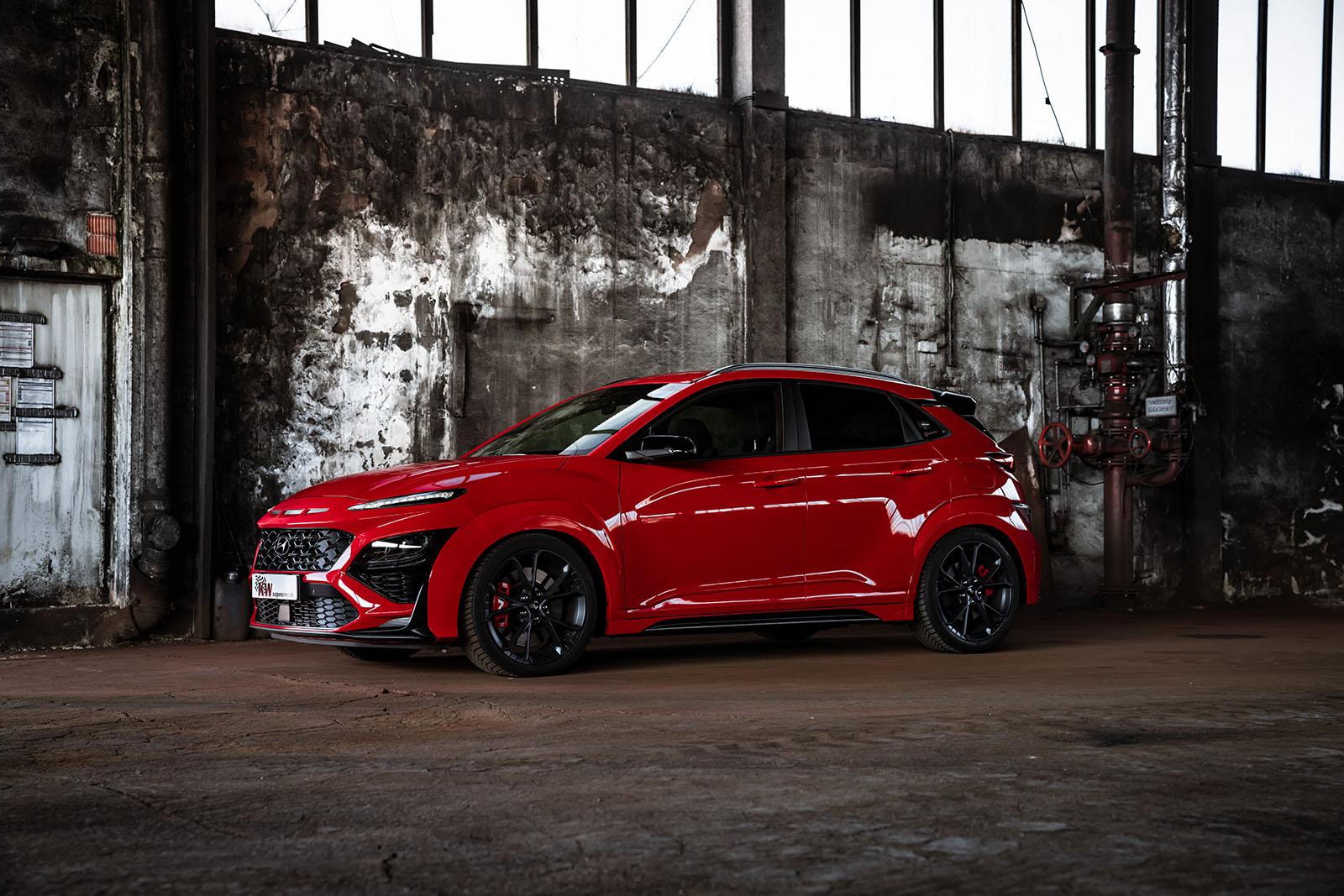 KW Coilover Kit V3 for Hyundai Kona (OS) w/ Deactivation For Electronic Dampers