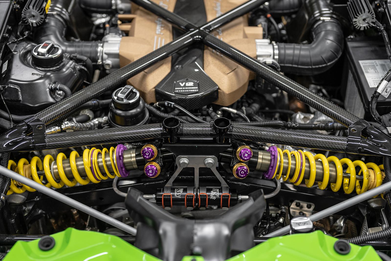 KW Coilover suspension V5 w/ Deactivation for Electronic Dampers for Lamborghini Aventador Coupe 03/2011-