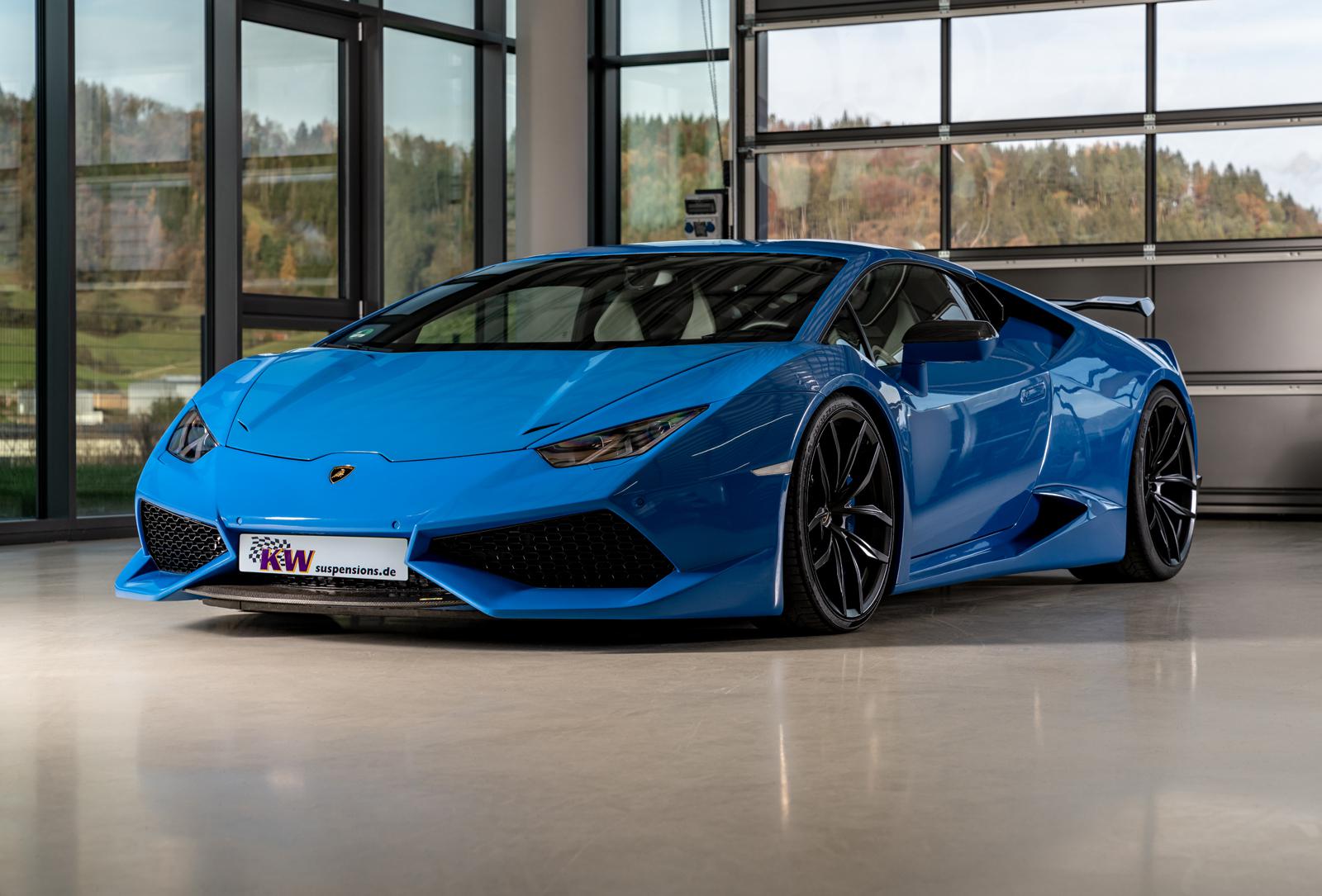 KW Coilover suspension V5 (incl. deactivation for electronic dampers) Lamborghini Huracan 05/2014-