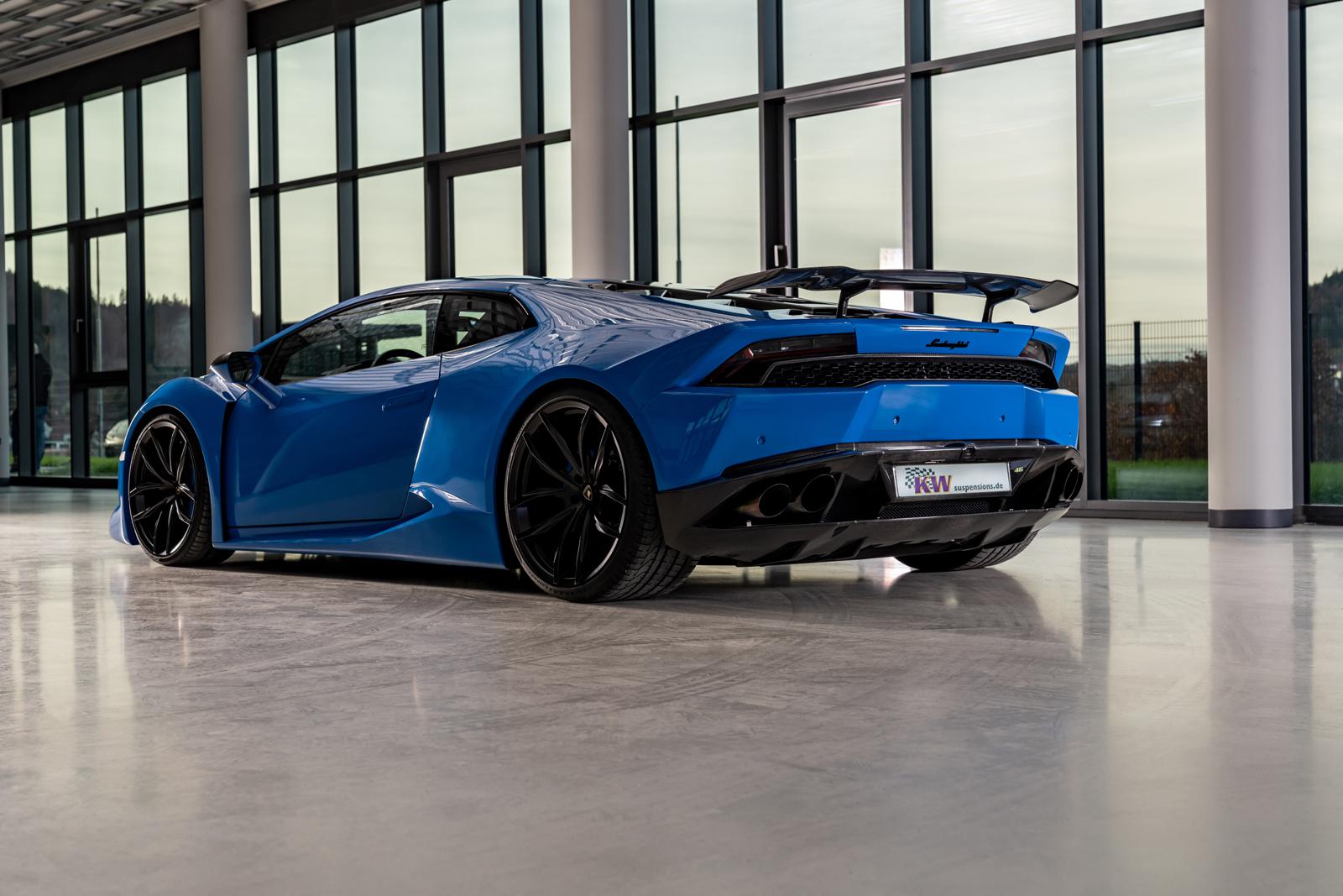 KW Coilover suspension V5 (incl. deactivation for electronic dampers) Lamborghini Huracan 05/2014-