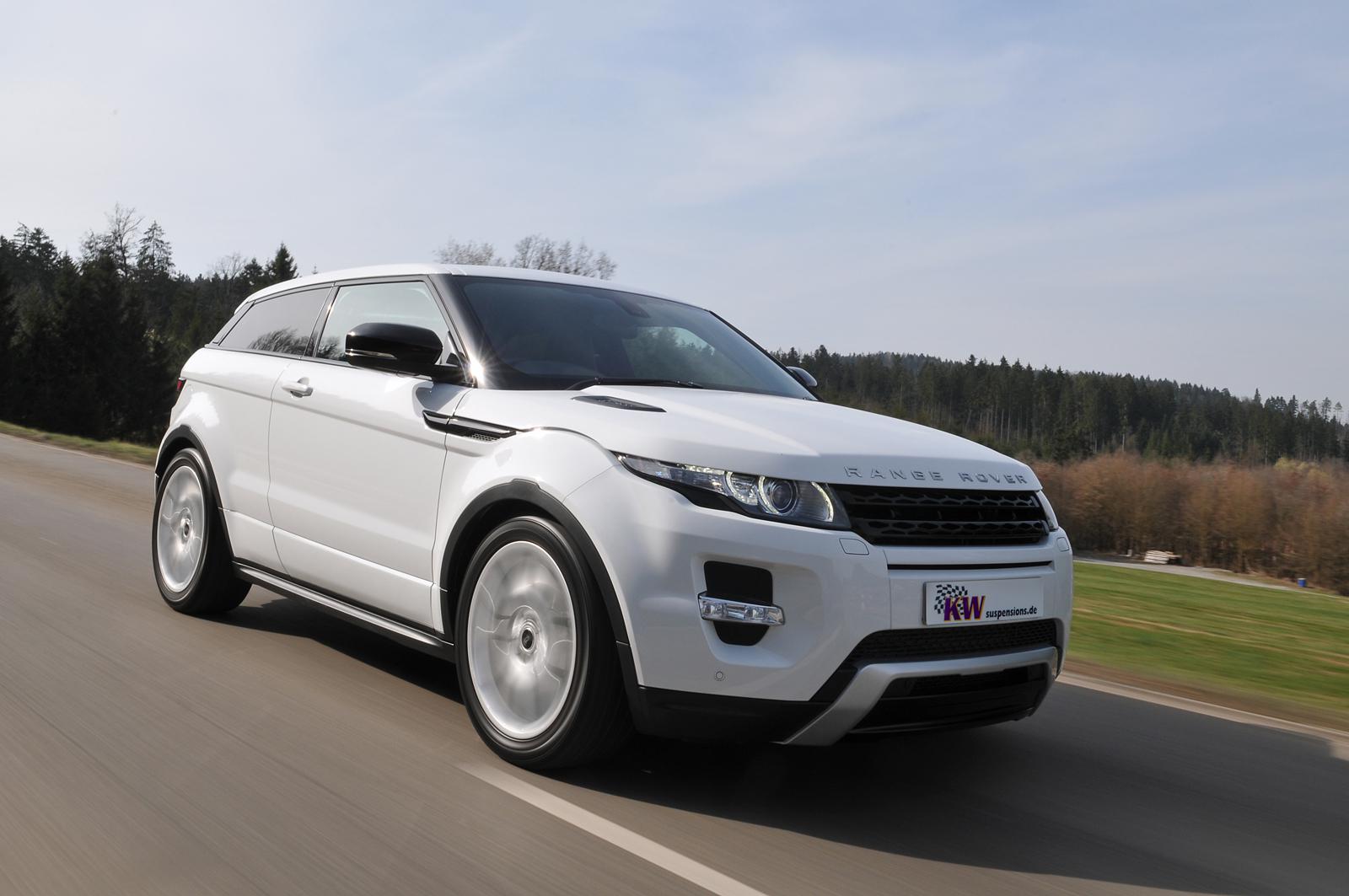 KW Coilover suspension V1 inox LAND ROVER RANGE ROVER EVOQUE (L538) 06/2011-
