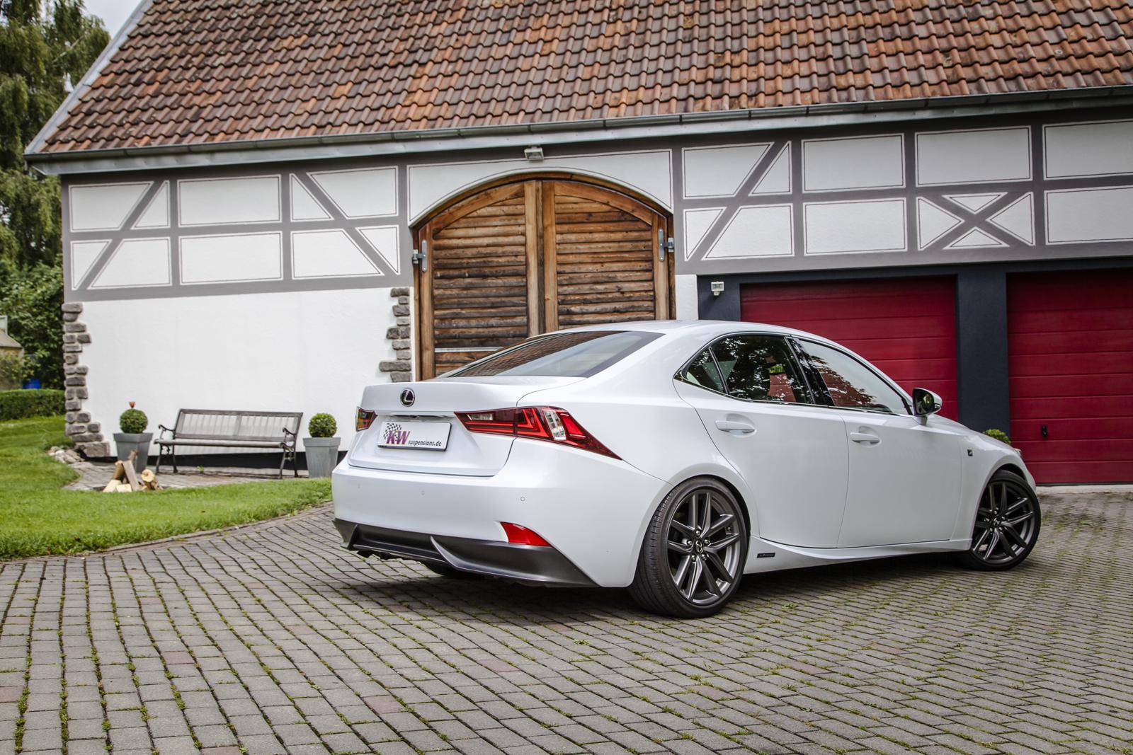 KW Coilover suspension V3 inox LEXUS IS III (_E3_) 04/2013-