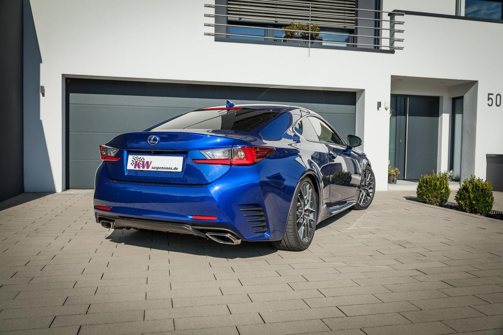 KW Coilover suspension V3 inox LEXUS RC (_C1_) 08/2014- (35257007)
