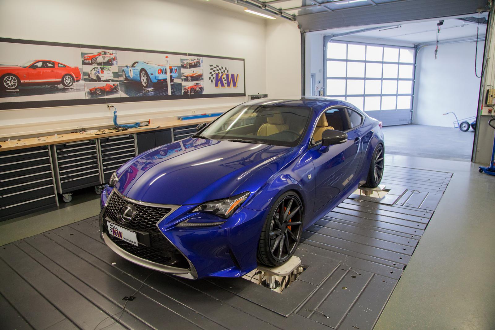 KW Coilover suspension V3 inox LEXUS RC (_C1_) 08/2014- (35257007)