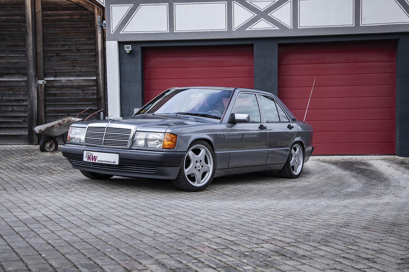 KW Coilover suspension V3 inox MERCEDES-BENZ 190 (W201) 10/1982-08/1993 (3522500T)