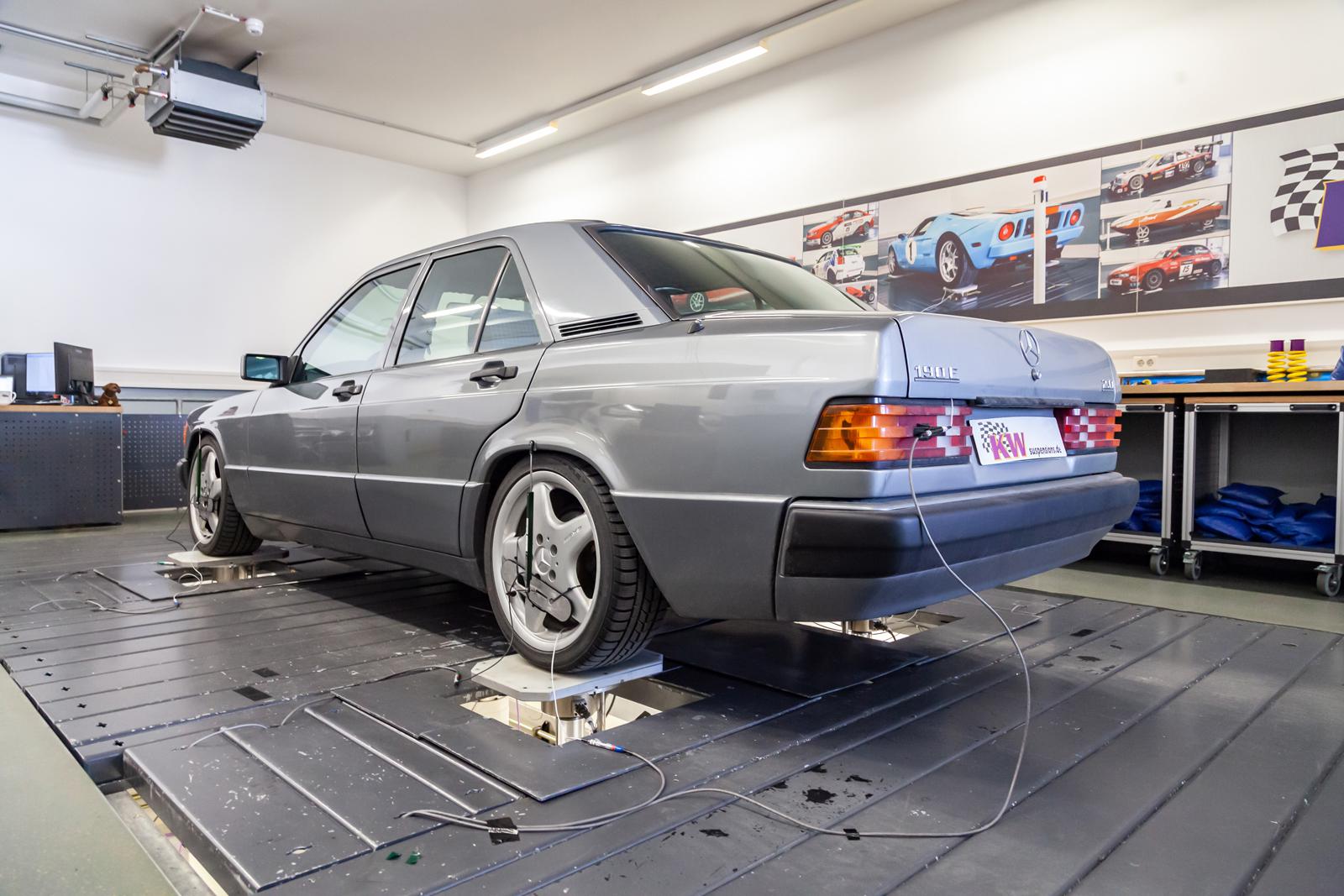 KW Coilover suspension V3 inox MERCEDES-BENZ 190 (W201) 10/1982-08/1993 (3522500M)