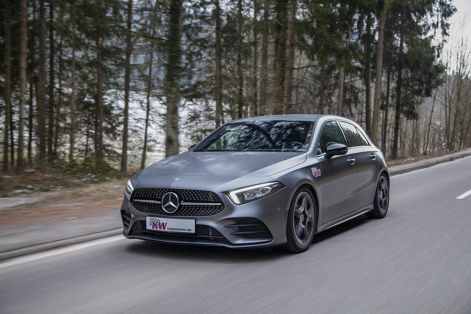 KW Coilover suspension V1 inox MERCEDES-BENZ A-CLASS (W177) 03/2018- (1022500G)