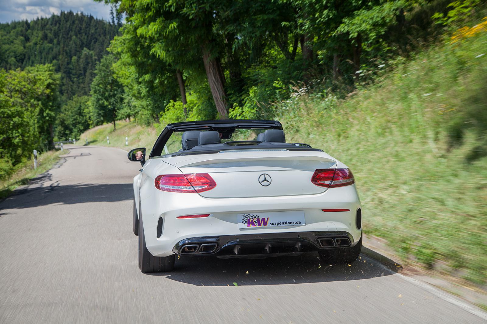 KW Coilover suspension V3 inox MERCEDES-BENZ C-CLASS Coupe (C205) 10/2015-