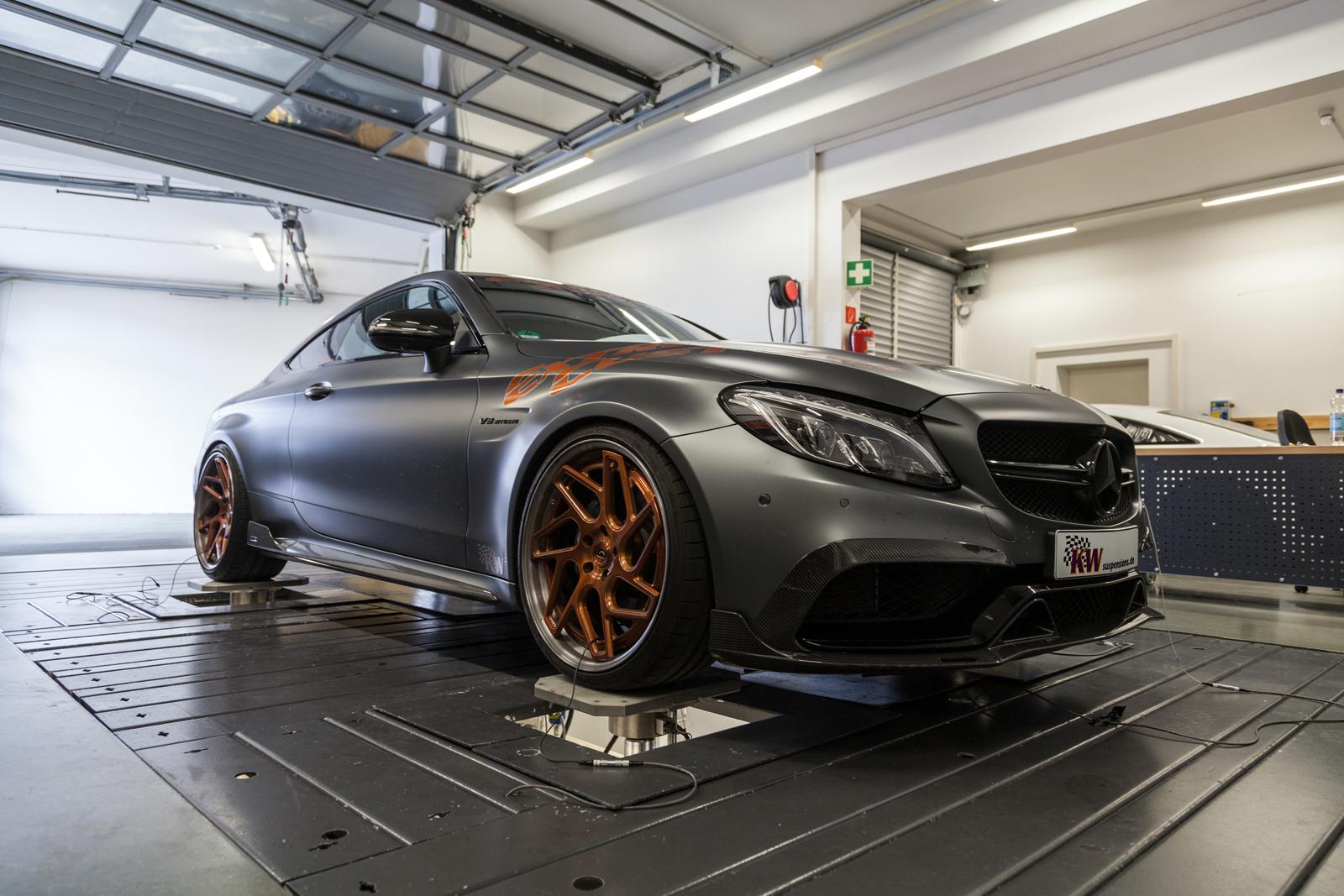 KW Coilover suspension V3 inox MERCEDES-BENZ C-CLASS Coupe (C205) 10/2015-